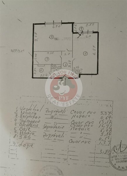 Piata Berceni | Apartament 2 camere | decomandat | 50mp | B10243